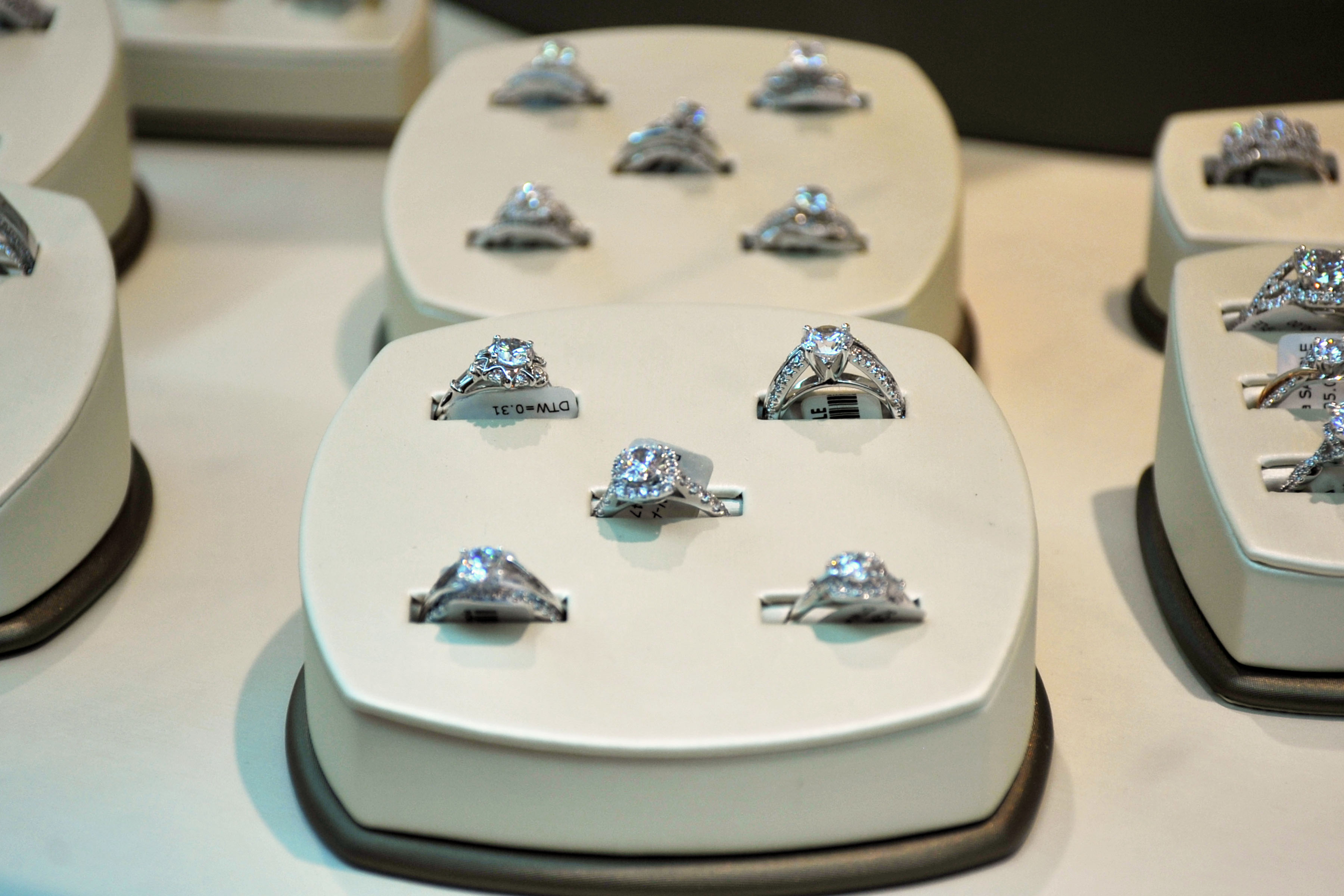 Bridal ring sets at Douglas Jeweler